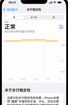 元宝山iPhone手机维修如何在iPhone开启'步行稳定性通知'